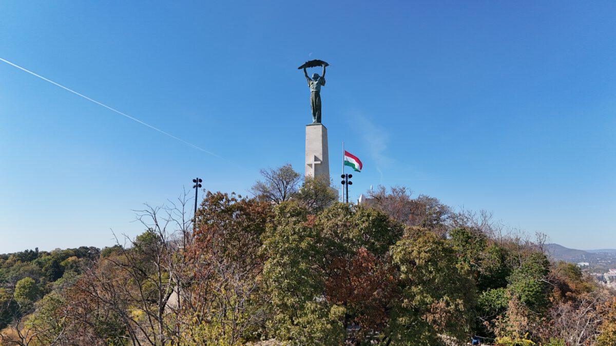 Freiheitsstatue auf dem Gellertberg
